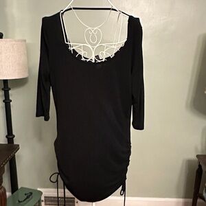 Torrid Black Tunic Top